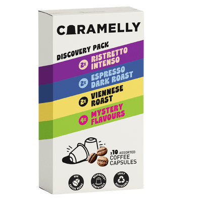 Caramelly Discovery Pack - 10 Pods - Caramelly