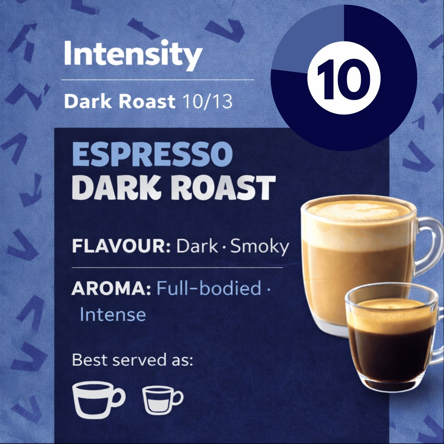 Caramelly Espresso Dark Roast Nespresso® Compatible Coffee Capsules - 10 Pods - Caramelly