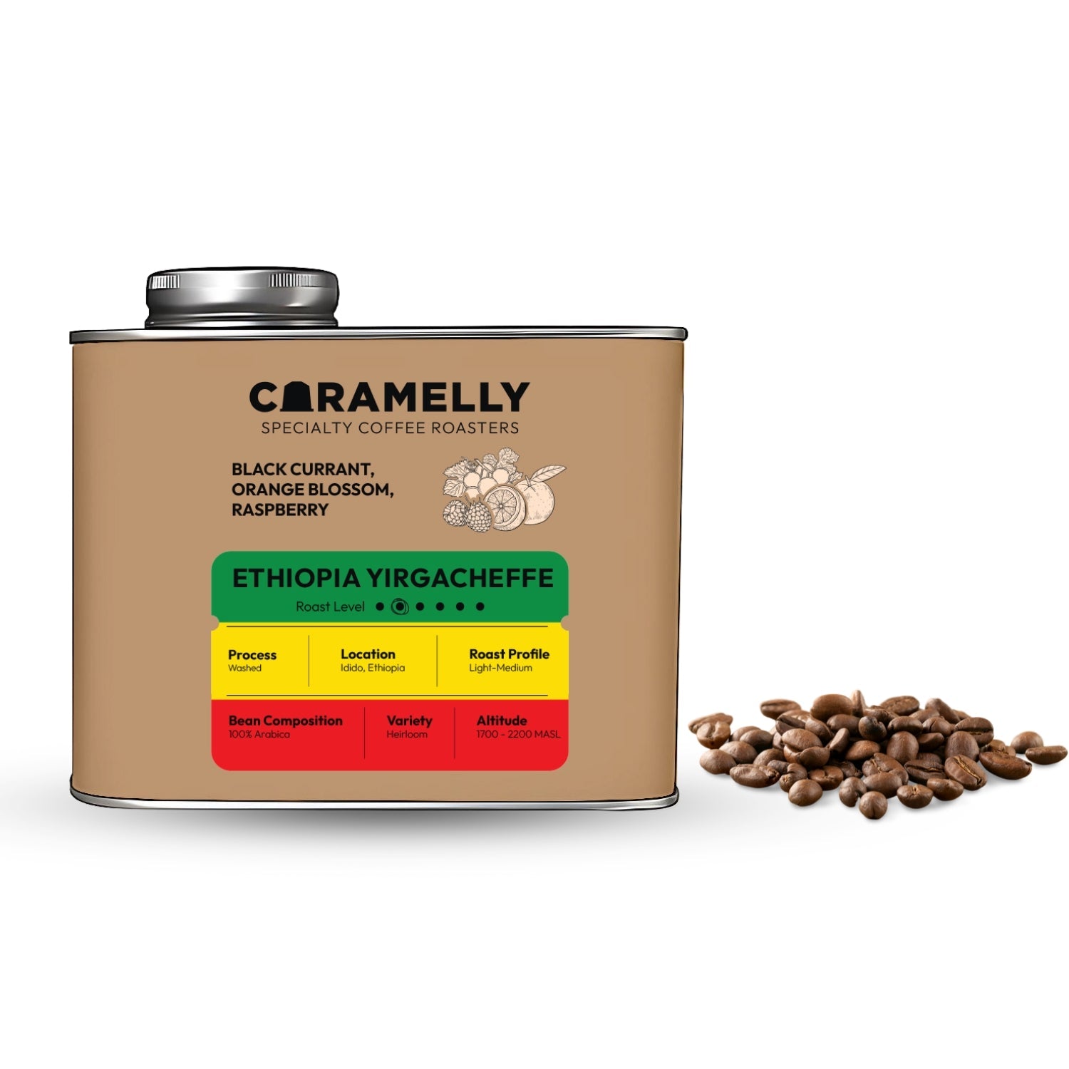 Caramelly Ethiopia Yirgacheffe Coffee - Caramelly