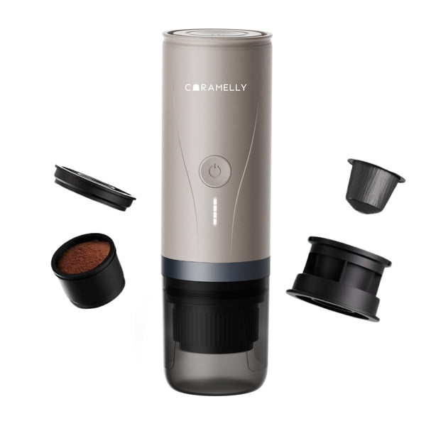 Caramelly Fikapresso PRO Portable Electric Espresso Machine with Self Heating - Caramelly