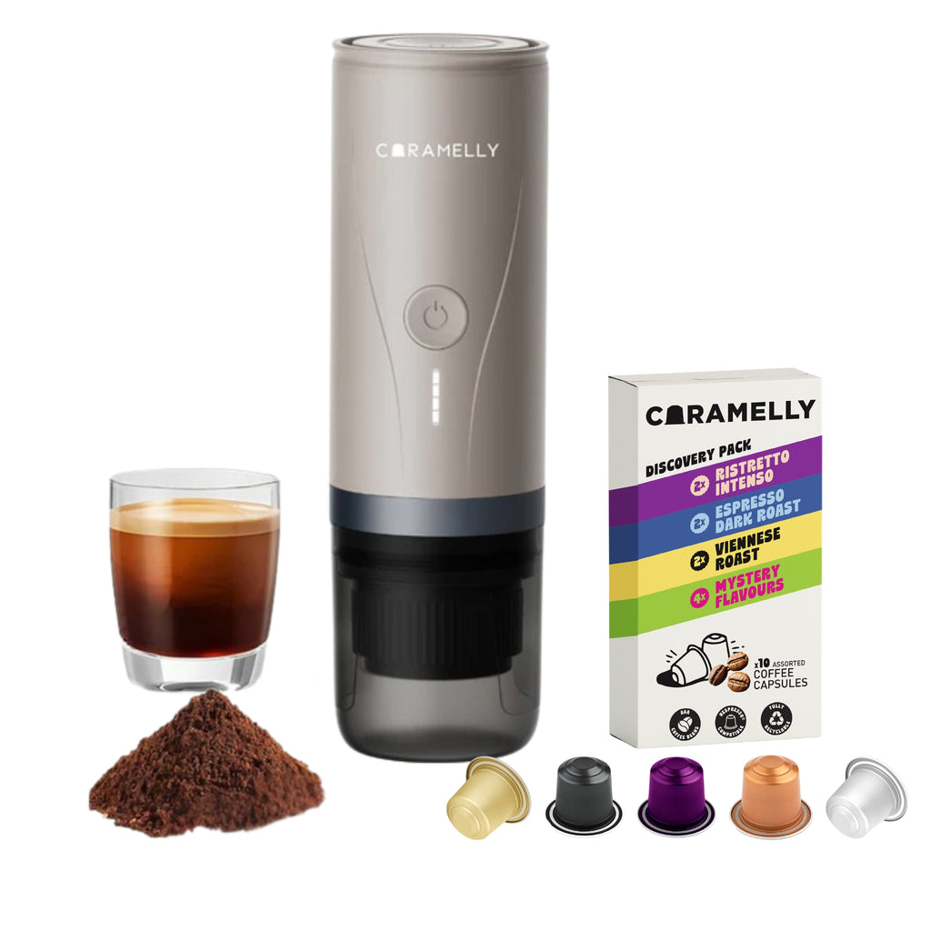 Caramelly Fikapresso PRO Portable Nespresso® Pods Compatible Espresso