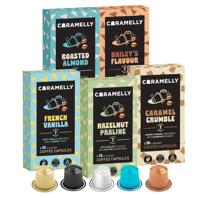 Caramelly Flavourites Pack - 50 Pods - Caramelly