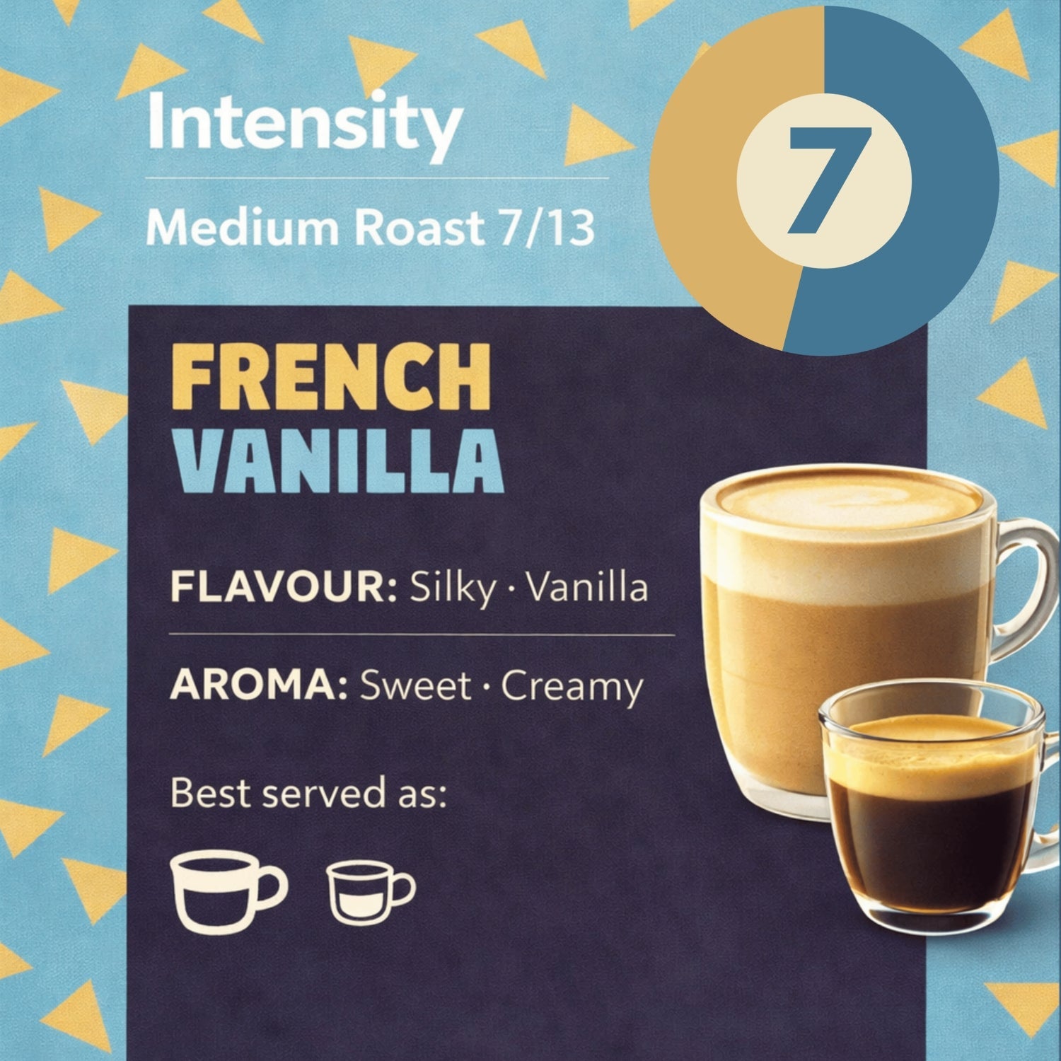 Caramelly French Vanilla Flavoured Nespresso® Compatible Coffee Capsules - 10 Pods - Caramelly
