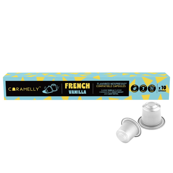 Caramelly French Vanilla Nespresso Compatible Coffee Capsules/Pods