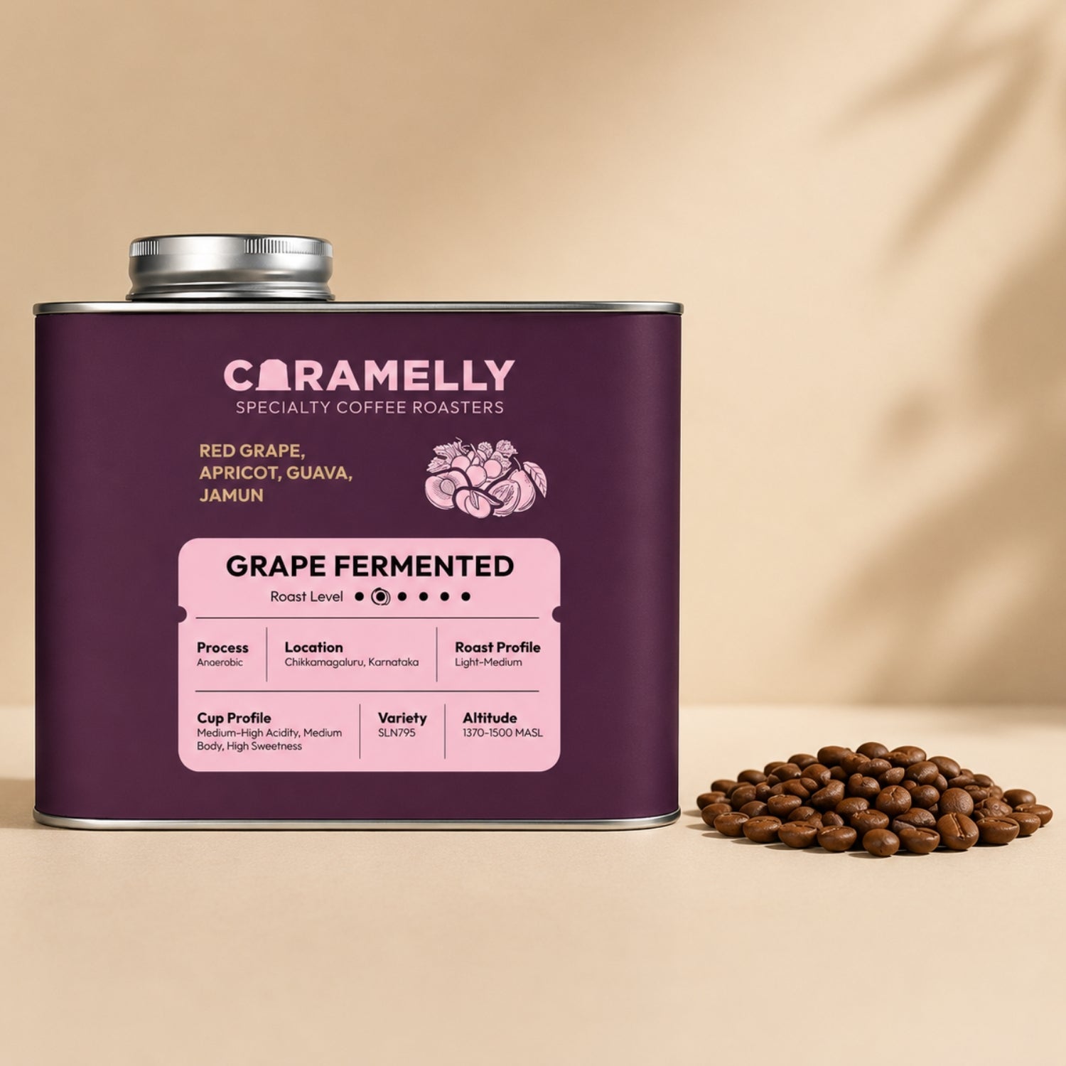 Caramelly Grape Fermented Coffee - Caramelly