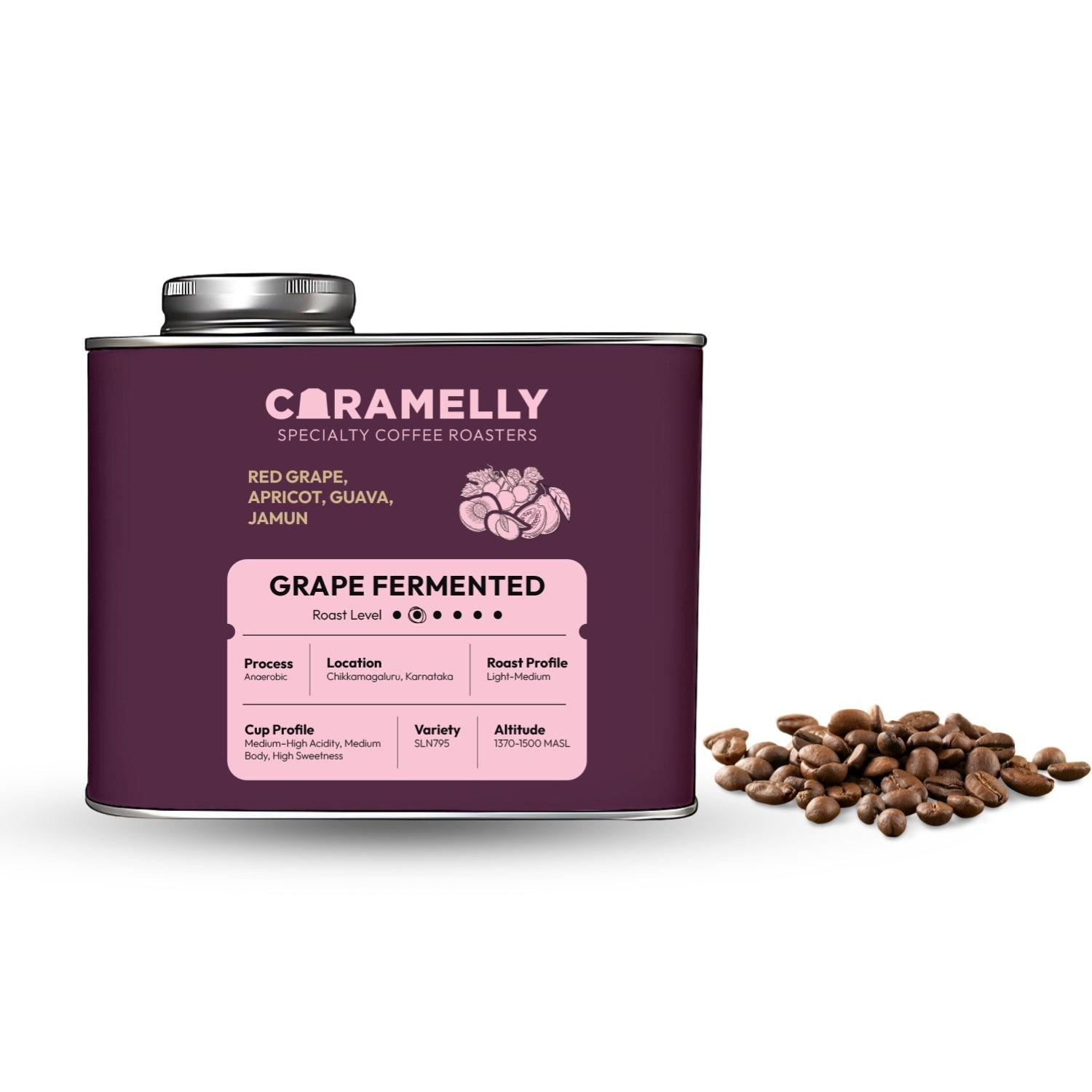 Caramelly Grape Fermented Coffee - Caramelly