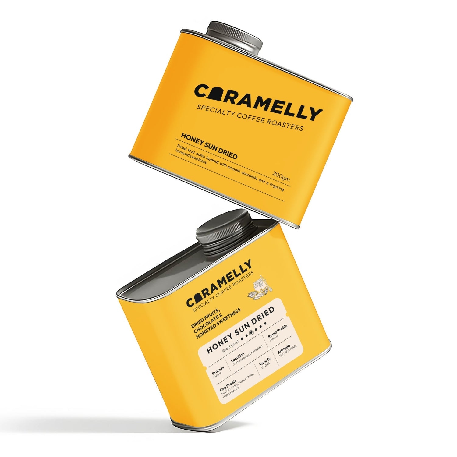 Caramelly Honey Sun Dried Coffee - Caramelly