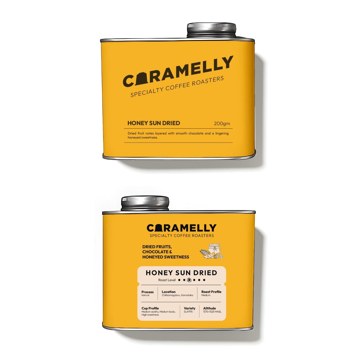 Caramelly Honey Sun Dried Coffee - Caramelly