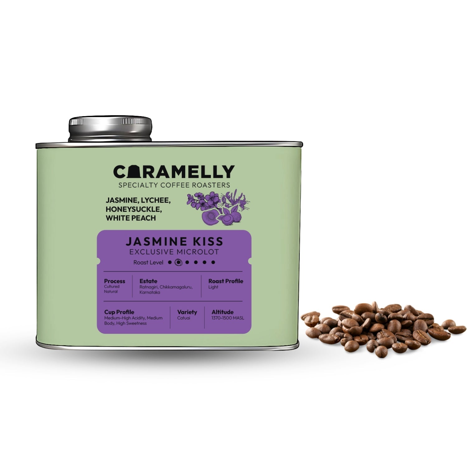 Caramelly Jasmine Kiss Coffee (Exclusive Microlot) - Caramelly