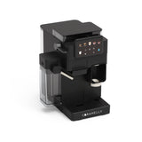 Caramelly Latte Touch 4 in 1 Coffee Machine comaptible with Coffee Pods - Free House Blend Coffee Tin - Caramelly