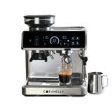 Caramelly Latte Touch Coffee Machine with Precision Grinding and Touchscreen - Free House Blend Coffee Tin - Caramelly