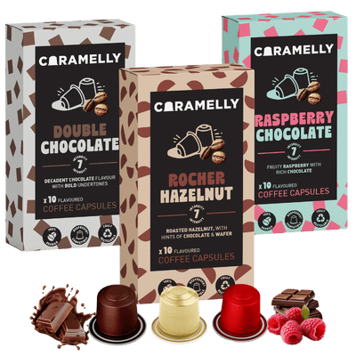 Caramelly Mocha Flavoured Pack - 30 Pods - Caramelly