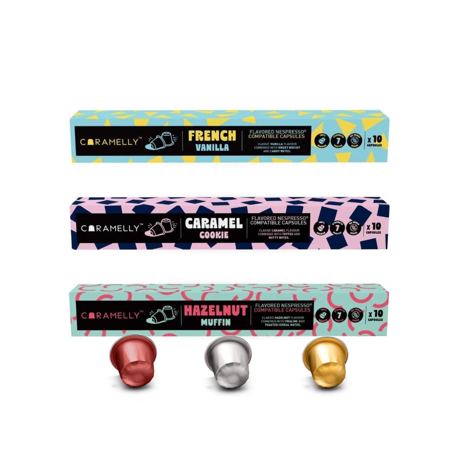 Caramelly Nespresso® Compatible Barista Pack - 30 Pods - Caramelly