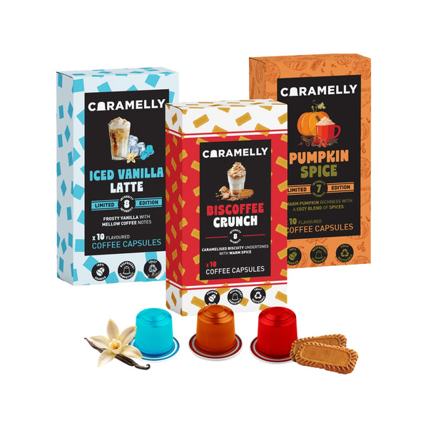 Caramelly Nespresso® Compatible Limited Edition Pack - 30 Pods - Caramelly