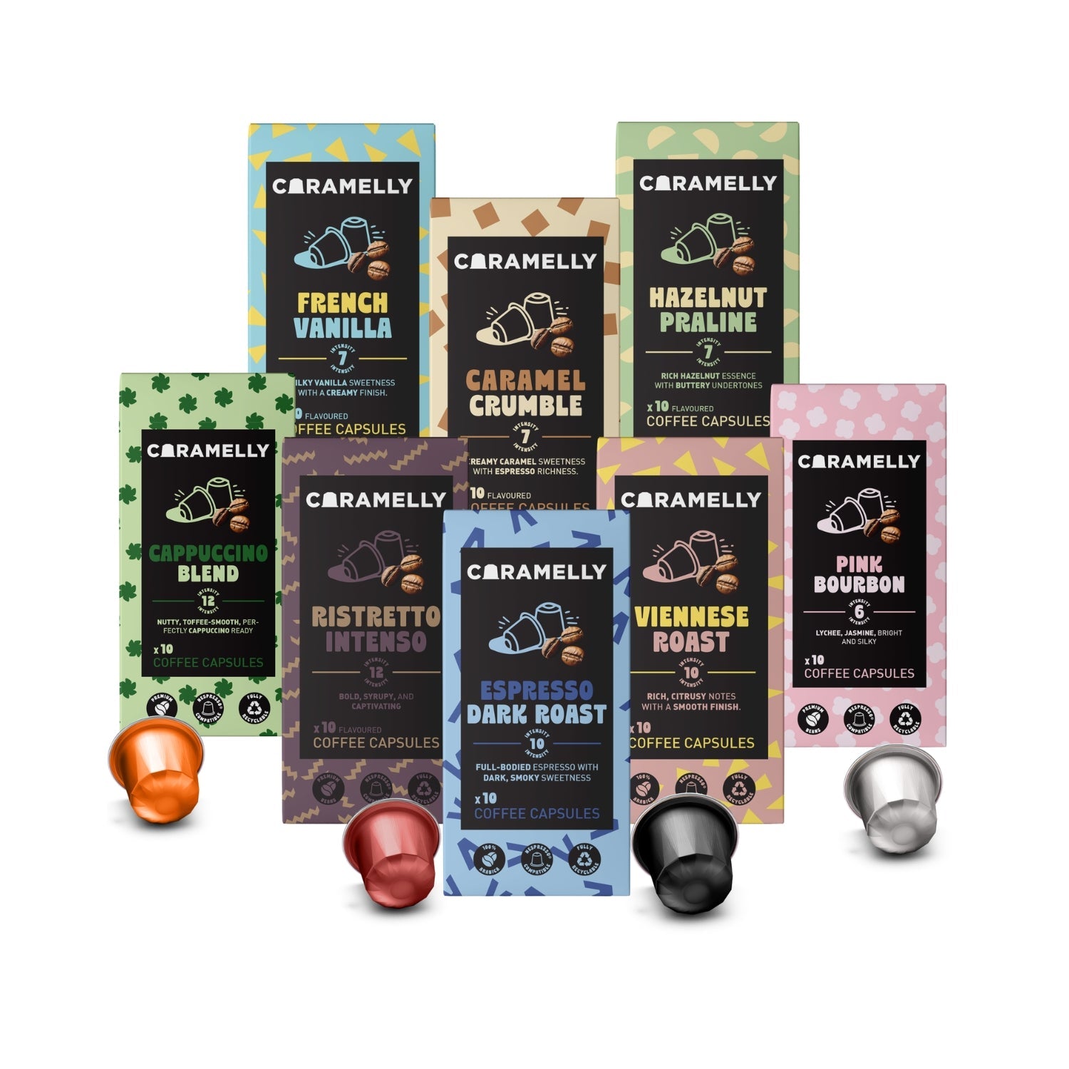 Caramelly Nespresso® Compatible Super Saver Pack - 80 Pods - Caramelly