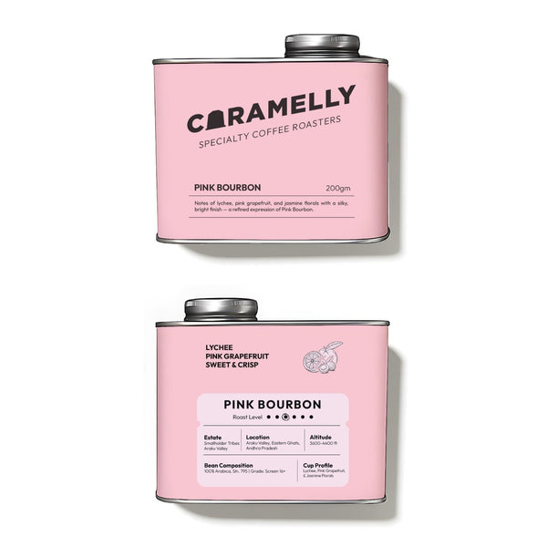 Caramelly Pink Bourbon Coffee - Caramelly