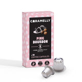 Caramelly Pink Bourbon Nespresso® Compatible Coffee Capsules - 10 Pods - Caramelly