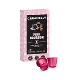 Caramelly Pink Bourbon Nespresso® Compatible Coffee Capsules - 10 Pods - Caramelly