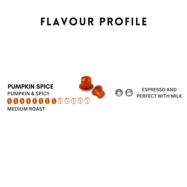 Caramelly Pumpkin Spice Coffee Capsules - Caramelly