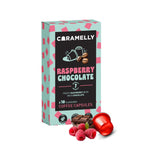 Caramelly Raspberry Chocolate Flavoured Nespresso® Compatible Coffee Capsules - 10 Pods - Caramelly