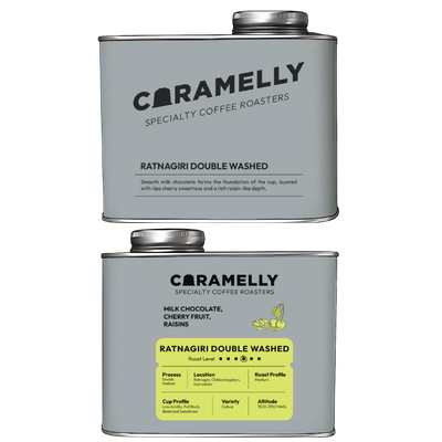 Caramelly Ratnagiri Double Washed Coffee - Caramelly