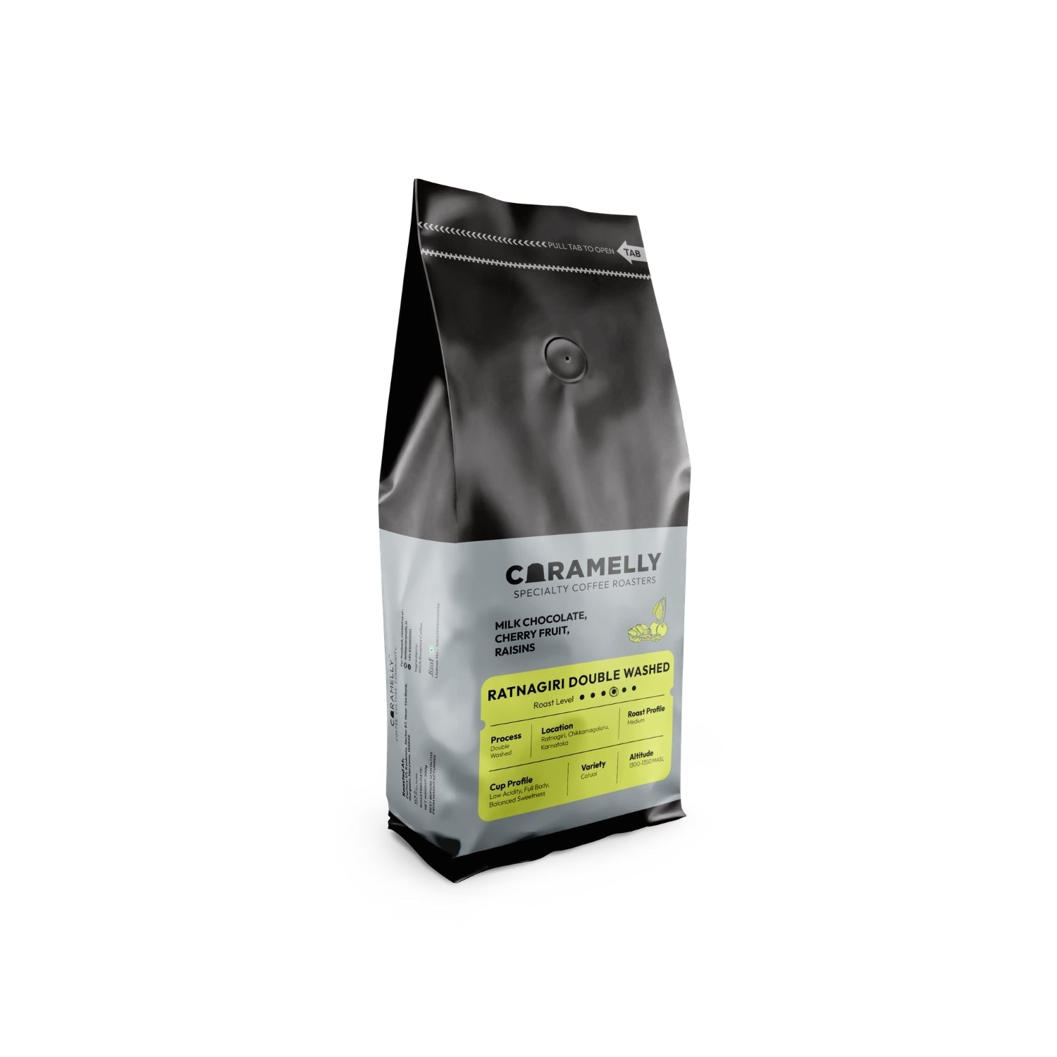 Caramelly Ratnagiri Double Washed Coffee - Caramelly