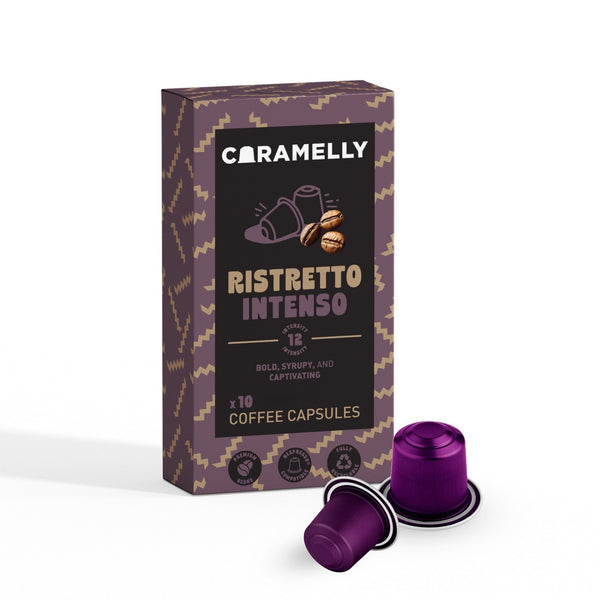 Caramelly Ristretto Intenso Nespresso® Compatible Coffee Capsules - 10 Pods - Caramelly