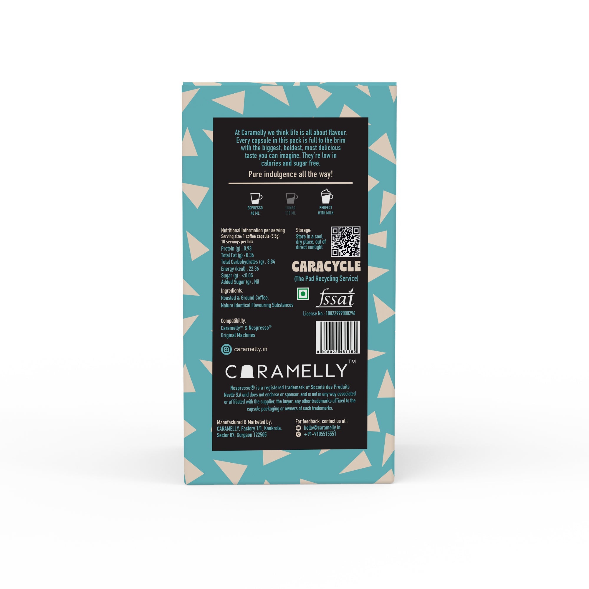 Caramelly Roasted Almond Coffee Capsules - 10 Pods - Caramelly
