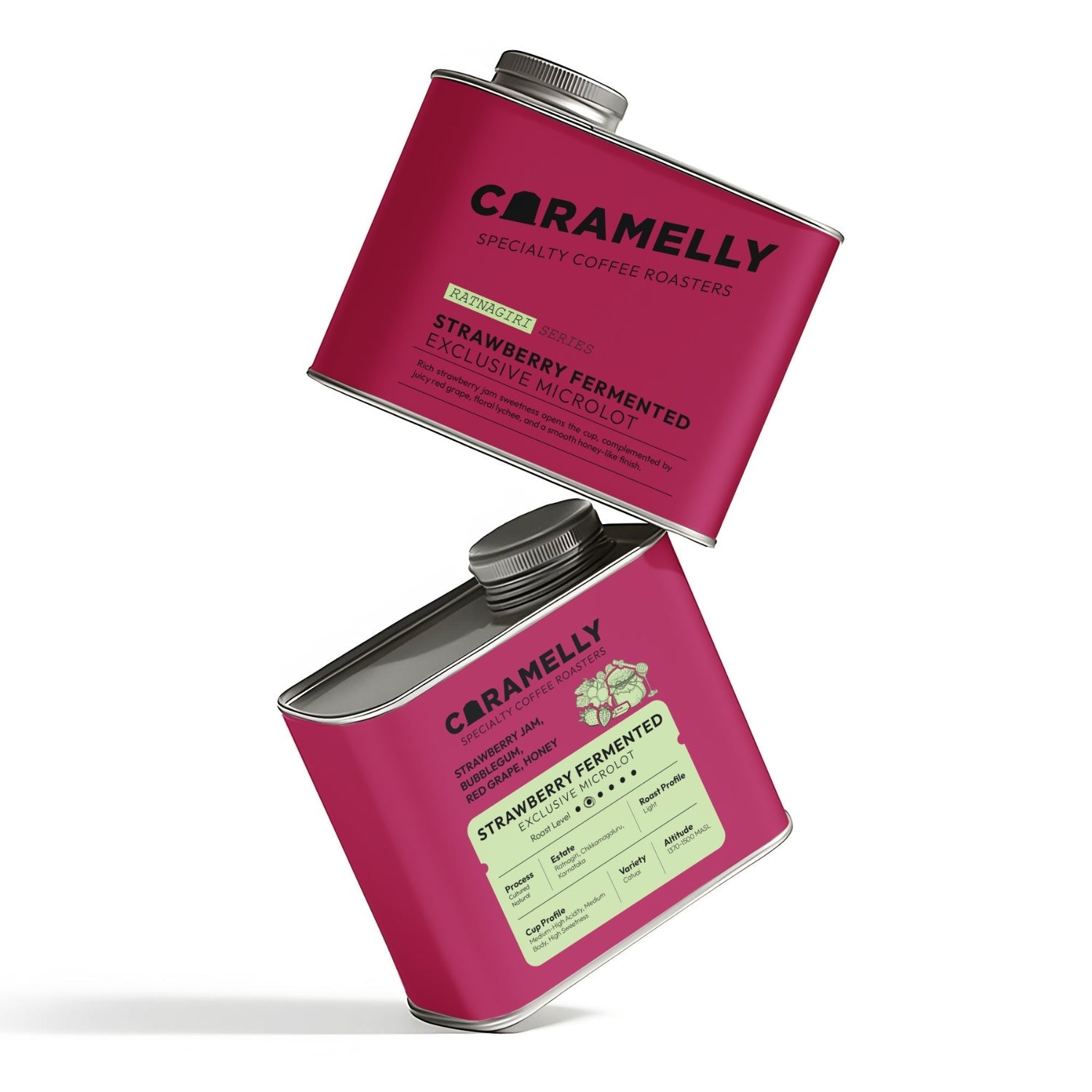 Caramelly Strawberry Fermented Coffee (Exclusive Microlot) - Caramelly
