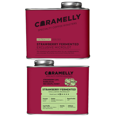 Caramelly Strawberry Fermented Coffee (Exclusive Microlot) - Caramelly