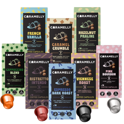 Caramelly Nespresso® Compatible Super Saver Pack - 80 Pods - Caramelly