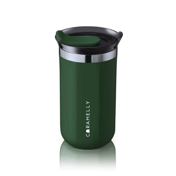 Caramelly Travel Coffee Mug 350ml - Castleton Green - Caramelly