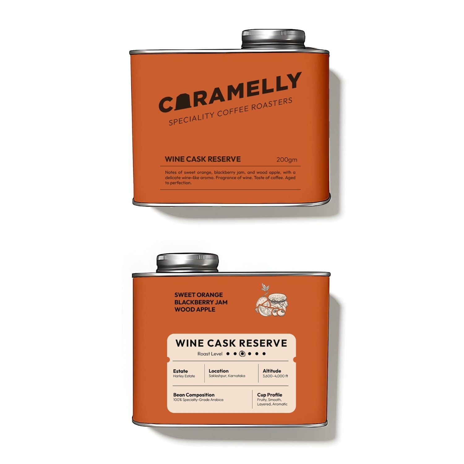 Caramelly Wine Cask Reserve Coffee - Caramelly