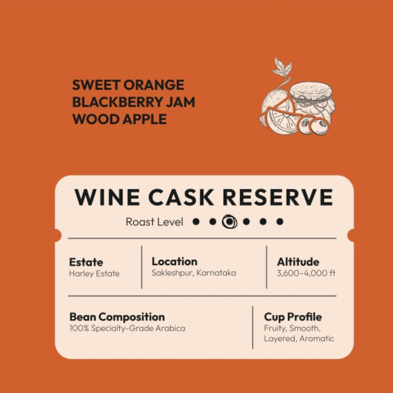 Caramelly Wine Cask Reserve Coffee