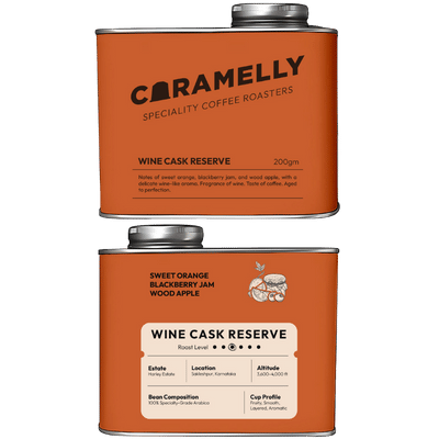 Caramelly Wine Cask Reserve Coffee - Caramelly