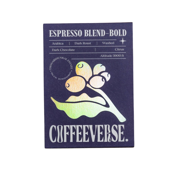 Coffeeverse Espresso Blend Coffee - Bold (250gm) - Caramelly