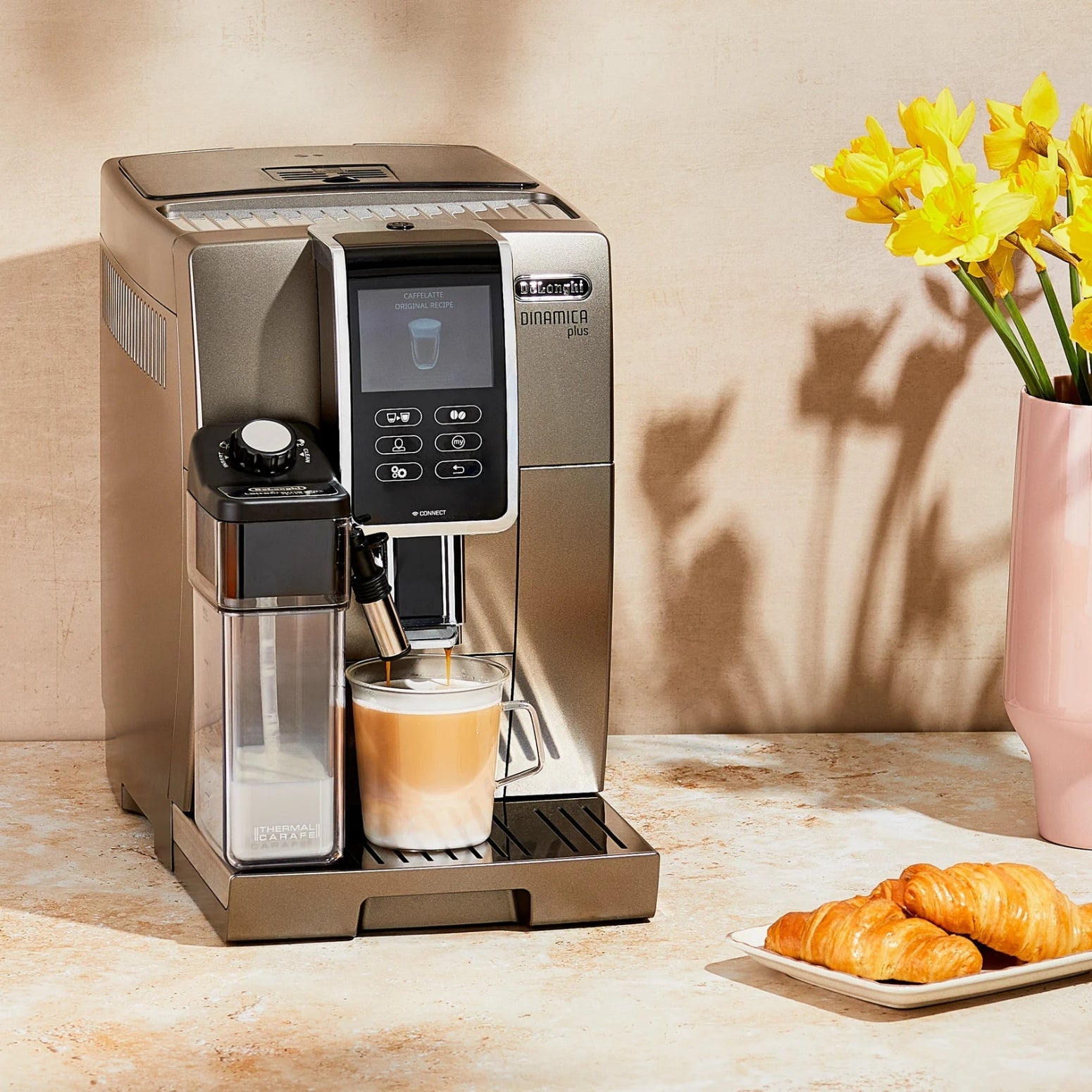 De'Longhi Dinamica Plus ECAM380.95.TB Super Automatic Espresso Coffee Machine