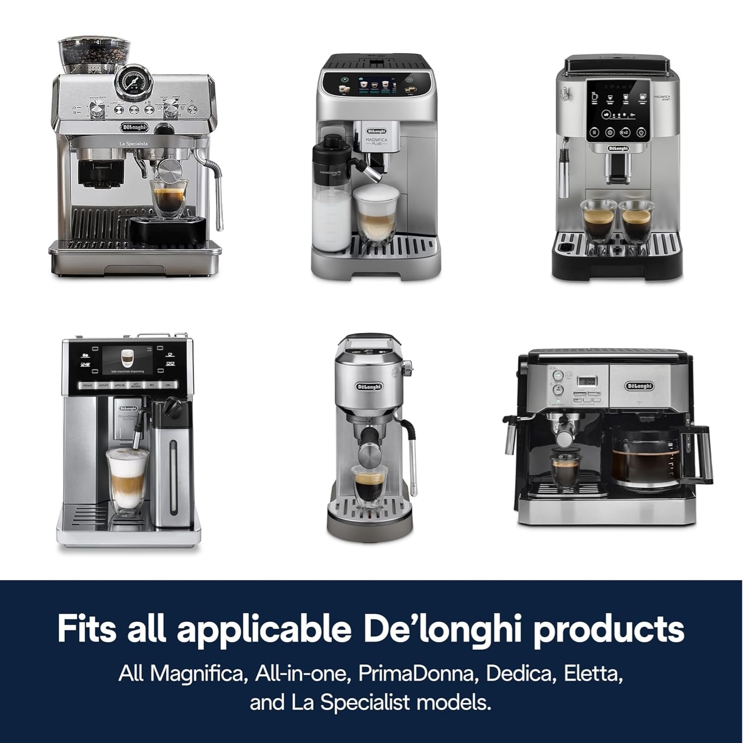 De’Longhi DLSC002 Water Filter & Softener for Coffee Machines | Easy Install | Filters Impurities | 2 Months Usage - Caramelly