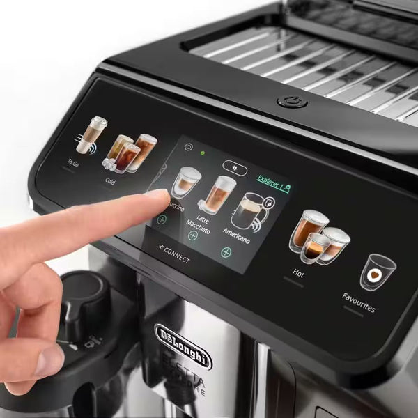 De'Longhi Eletta Explore ECAM 450.86.T Super Automatic Espresso Coffee Machine (Latest Model) - Caramelly