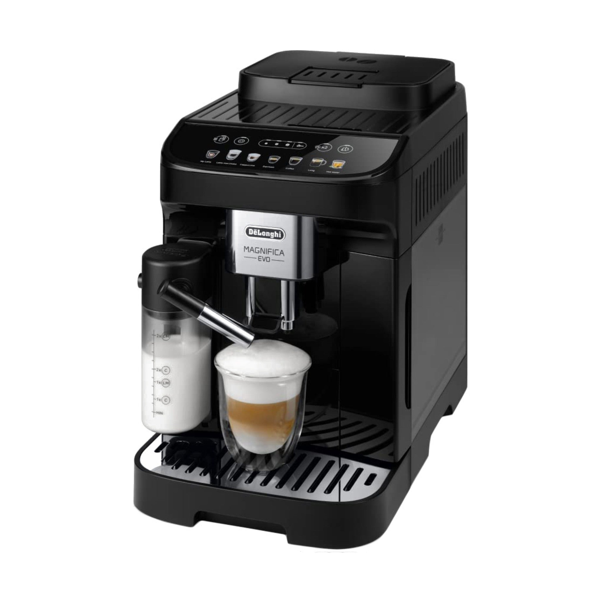 De'Longhi Magnifica Evo Milk ECAM 290.81.B Super Automatic Espresso Coffee Machine - Caramelly