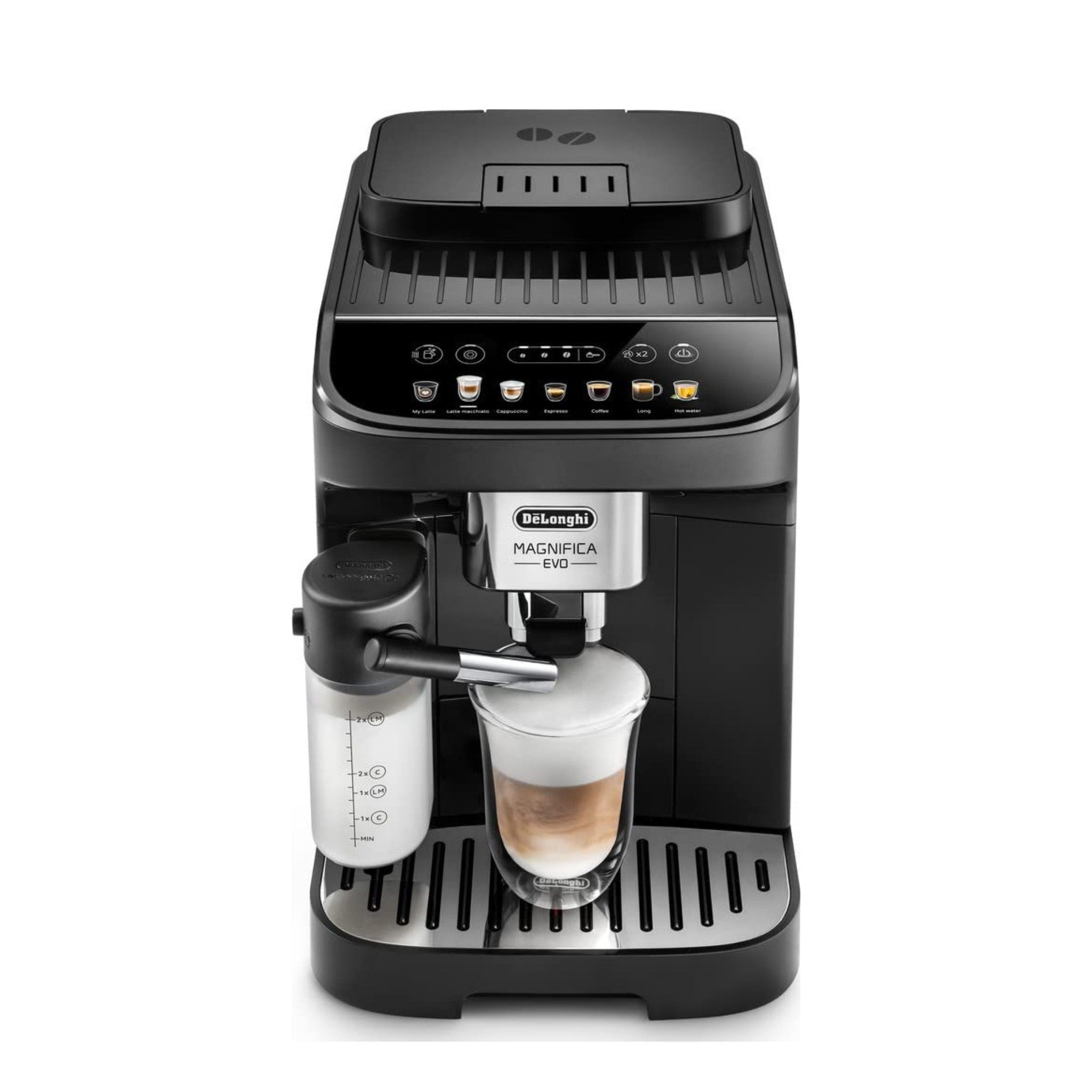 De'Longhi Magnifica Evo Milk ECAM 290.81.B Super Automatic Espresso Coffee Machine - Caramelly