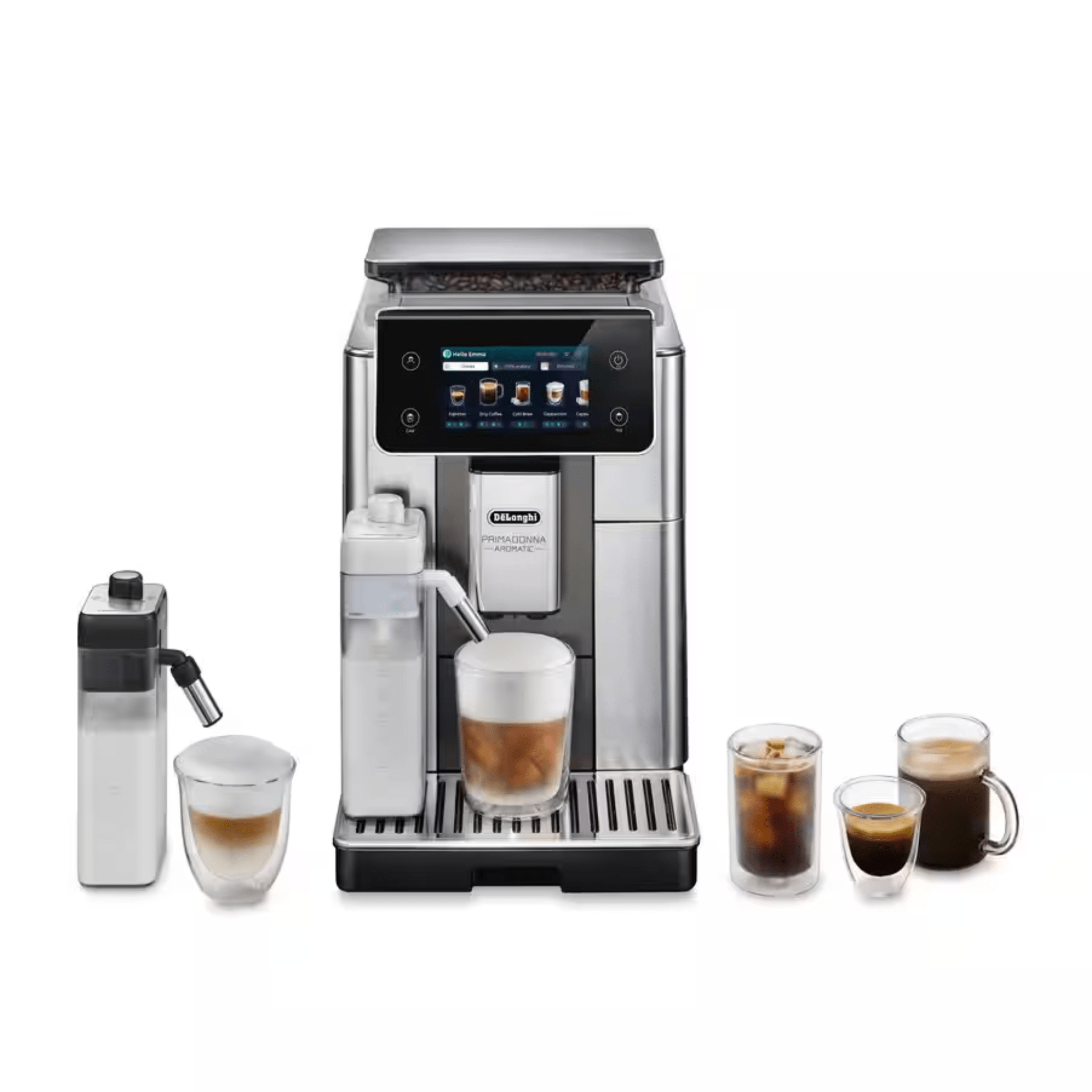 De'Longhi PrimaDonna Aromatic Fully Automatic Coffee Machine with Cold Brew - Caramelly
