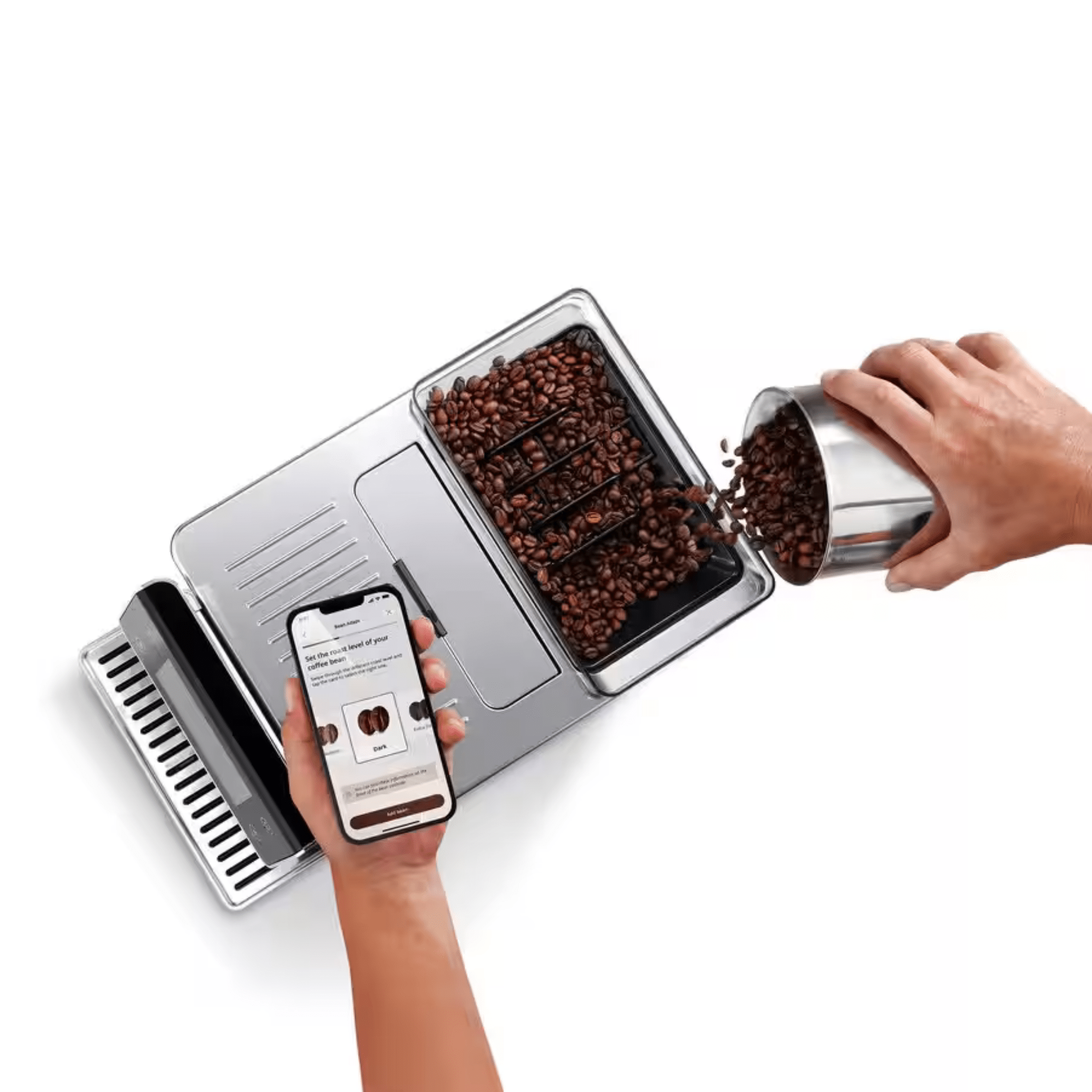 De'Longhi PrimaDonna Aromatic Fully Automatic Coffee Machine with Cold Brew - Caramelly