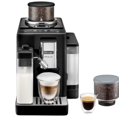 De'Longhi Rivelia EXAM 440.55.B Super Automatic Espresso Coffee Machine - Caramelly