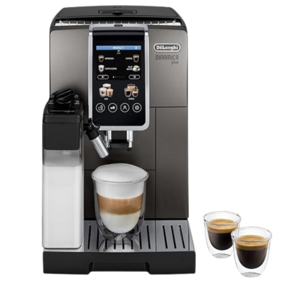 De'Longhi Dinamica Plus ECAM380.95.TB Super Automatic Espresso Coffee Machine - Caramelly
