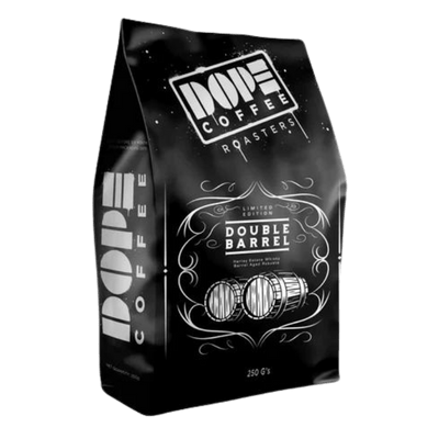 Dope Double Barrel Coffee Beans (250g) - Caramelly