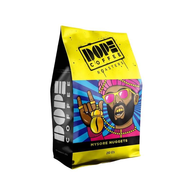 Dope Mysore Nuggets Coffee Beans (250g) - Caramelly