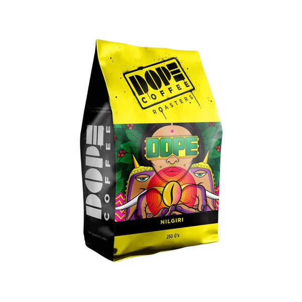 Dope Nilgiri Estate Coffee Beans (250g) - Caramelly