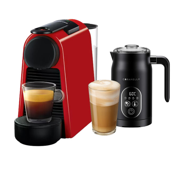 Nespresso Essenza Mini with Milk Frother + Free 7 Coffee Capsules