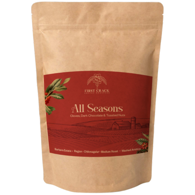 First Crack All Seasons Coffee - Caramelly